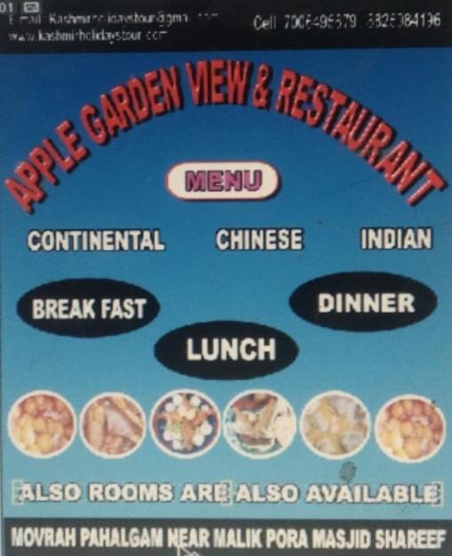 Apartment Apple Garden View And Restaurant Pahalgam